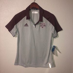 Adidas Women’s Coaches polo TX A&M